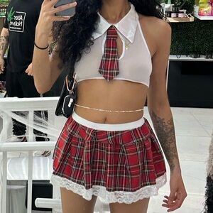 Sexy School Girl 2 Piece *Halloween Outfit*